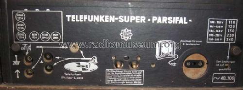 Super Parsifal ; Telefunken (ID = 462833) Radio