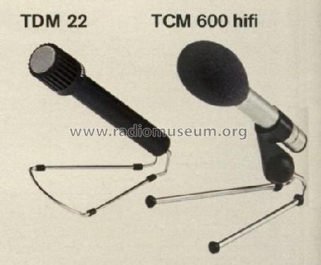 TDM22; Telefunken (ID = 566908) Mikrofon/TA