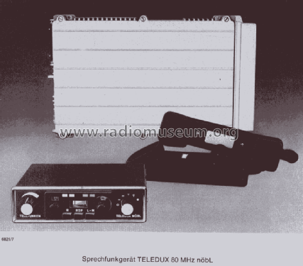 Sprechfunkgerät Teledux ; Telefunken (ID = 2465381) Commercial TRX