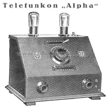 Telefunkon Alpha; Telefunken (ID = 31470) Radio