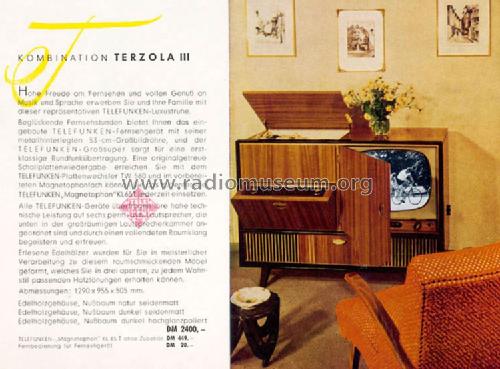 Terzola III ; Telefunken (ID = 767144) TV-Radio