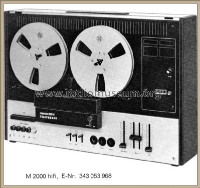 Magnetophon 2000 HiFi; Telefunken (ID = 1958410) R-Player