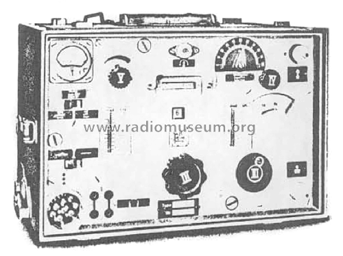 Tornister Empfänger Ae 95 mit Ak 97; Telefunken (ID = 2405736) Mil Re