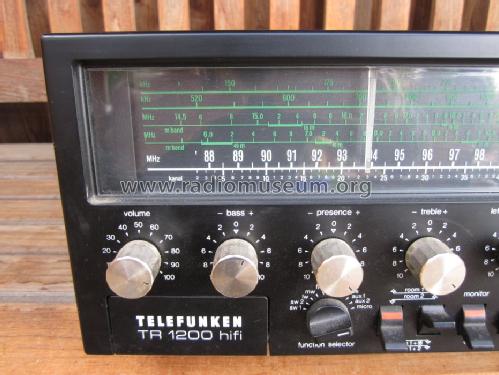 TR1200 HiFi; Telefunken (ID = 1541601) Radio
