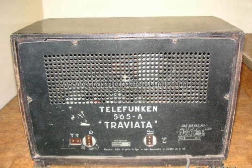 Traviata 565A; Telefunken (ID = 1261208) Radio