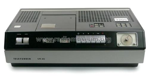 Video-Cassetten-Recorder VR 40; Telefunken (ID = 2847603) R-Player