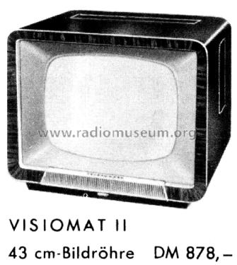 Visiomat II ; Telefunken (ID = 2918104) Television