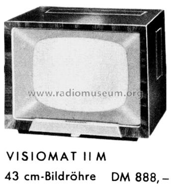 Visiomat II M ; Telefunken (ID = 2918250) Television