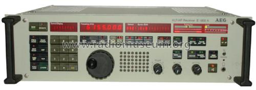 VLF - HF Receiver E 1800 A; Telefunken (ID = 2343064) Commercial Re