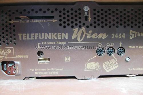 Wien 2464; Telefunken (ID = 1056182) Radio