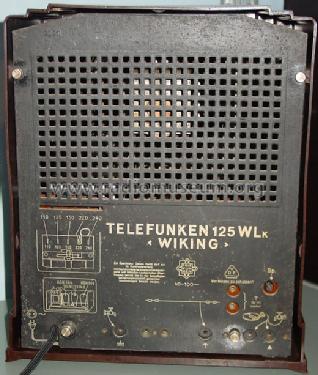 Wiking 125WLK ; Telefunken (ID = 1709142) Radio