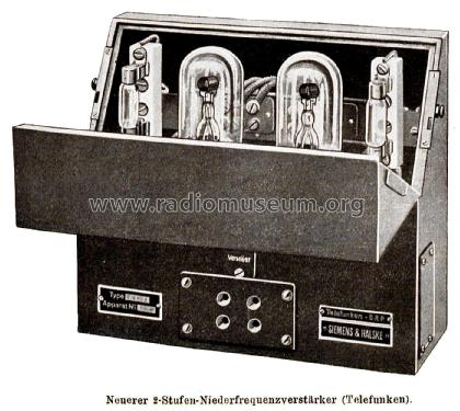 Zweiröhren-Niederfrequenzverstärker EV89d; Telefunken (ID = 2225418) Verst/Mix