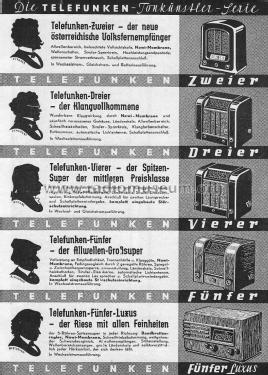 Fünfer 546WLK ; Telefunken; Wien (ID = 1527431) Radio