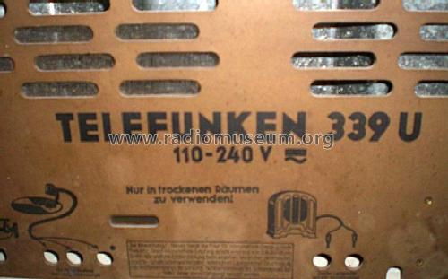 Ostmark-Super 339U ; Telefunken; Wien (ID = 934589) Radio