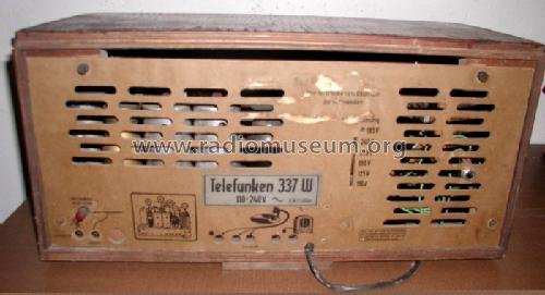 Weltklasse 1937 337W ; Telefunken; Wien (ID = 302991) Radio