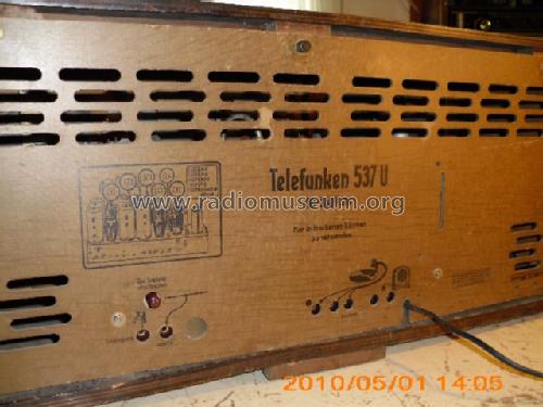 Weltklasse 1937 537U ; Telefunken; Wien (ID = 762057) Radio