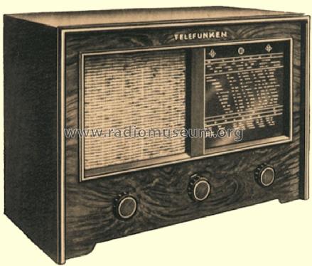 1T75U; Telefunken; Budapest (ID = 474452) Radio