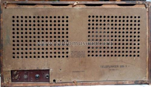 239V; Telefunken; Budapest (ID = 2649146) Radio