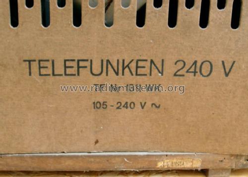240V; Telefunken; Budapest (ID = 1714646) Radio