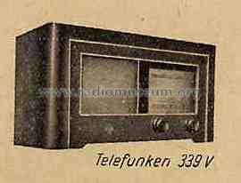 339V; Telefunken; Budapest (ID = 133668) Radio