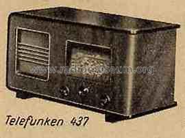 437; Telefunken; Budapest (ID = 132638) Radio