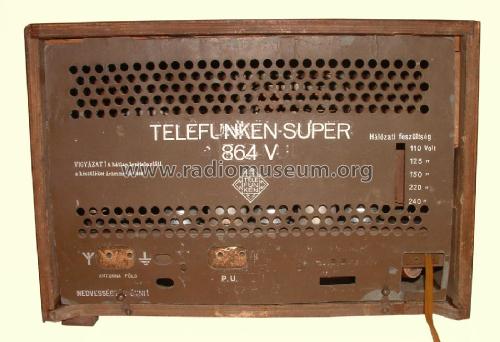 864V; Telefunken; Budapest (ID = 2213070) Radio