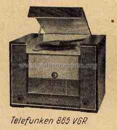 865VGR; Telefunken; Budapest (ID = 133423) Radio