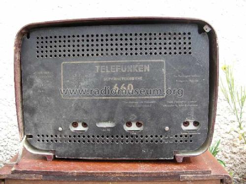 660 Superhétérodyne ; Telefunken France; (ID = 2175901) Radio