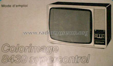 Colorimage Supercontrol 8439; Telefunken (ID = 1085376) Television