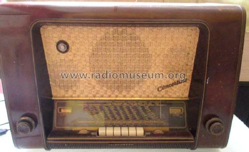 Concertino TS 56F; Telefunken France; (ID = 2124482) Radio