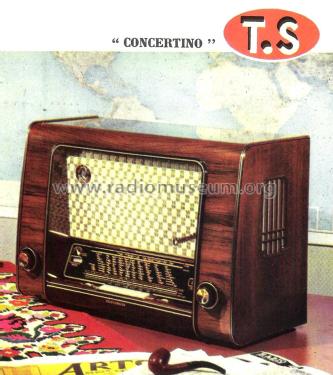 Concertino TS ; Telefunken France; (ID = 2124466) Radio