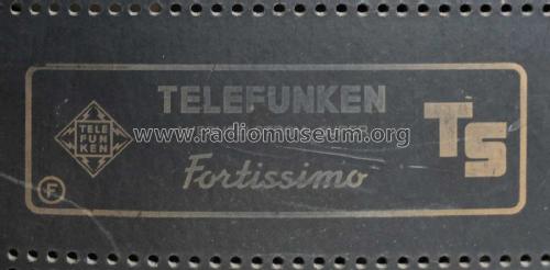 Fortissimo TS ; Telefunken France; (ID = 2091126) Radio