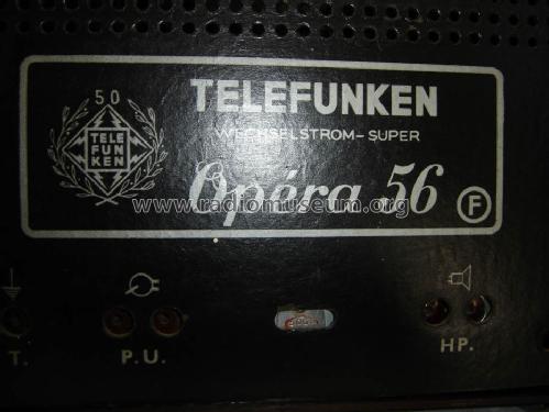 Opéra 56; Telefunken France; (ID = 1501582) Radio