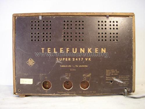 Super 2417VK; Telefunken, Helsinki (ID = 1324131) Radio