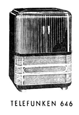 646; Telefunken Italia, (ID = 1423651) Radio