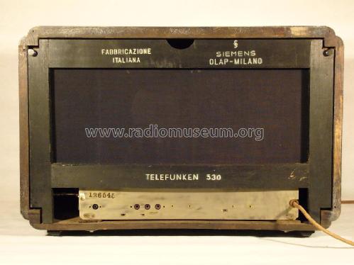 Armonica 530; Telefunken Italia, (ID = 566509) Radio