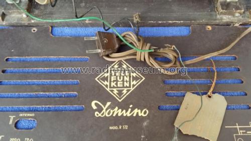 Domino R172; Telefunken Italia, (ID = 1858485) Radio