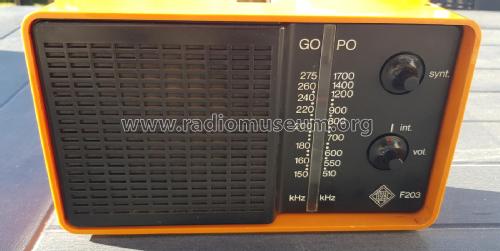 F203; Telefunken Italia, (ID = 2778130) Radio