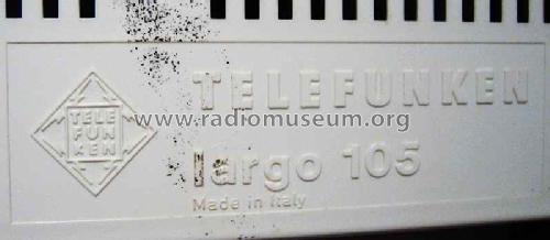 Largo 105; Telefunken Italia, (ID = 584933) Radio