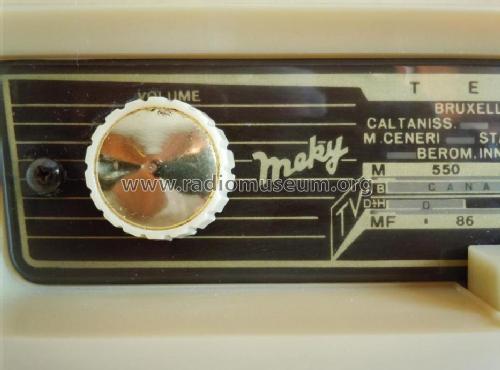 Meky R275; Telefunken Italia, (ID = 1101979) Radio