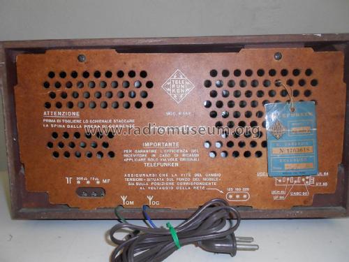 Mignonette 36 R552; Telefunken Italia, (ID = 2394179) Radio