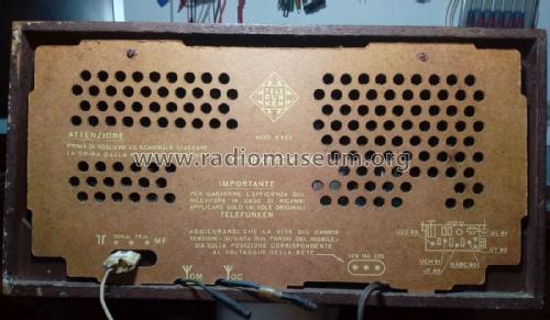 Mignonette 36 R552; Telefunken Italia, (ID = 2596729) Radio