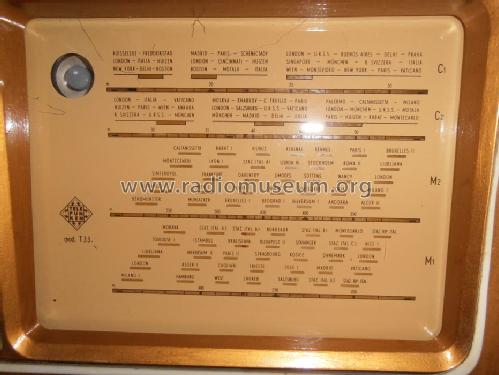 T33-B Rfs; Telefunken Italia, (ID = 1097411) Radio