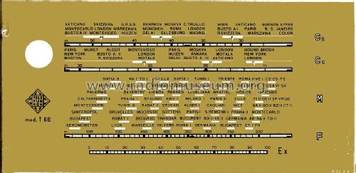 T66 RFB; Telefunken Italia, (ID = 1292752) Radio