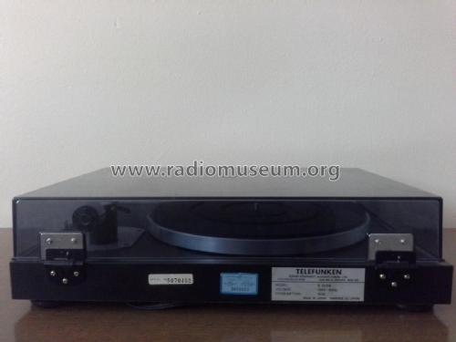 Turntable S200B; Telefunken Brand (ID = 2222229) R-Player