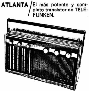 Atlanta ; Telefunken (ID = 951735) Radio