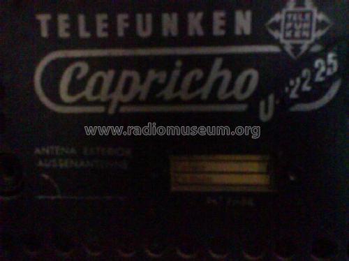 Capricho U2225; Telefunken (ID = 417669) Radio