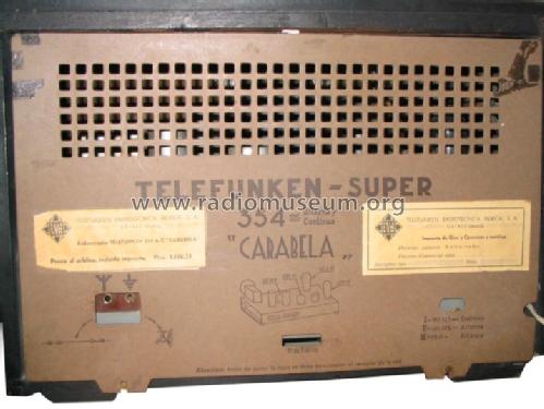 Carabela 354 A-C; Telefunken (ID = 399509) Radio