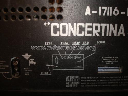 Concertina 58-3D A17116-D; Telefunken (ID = 951083) Radio