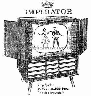 Imperator FE-113 /53S; Telefunken (ID = 969031) Télévision